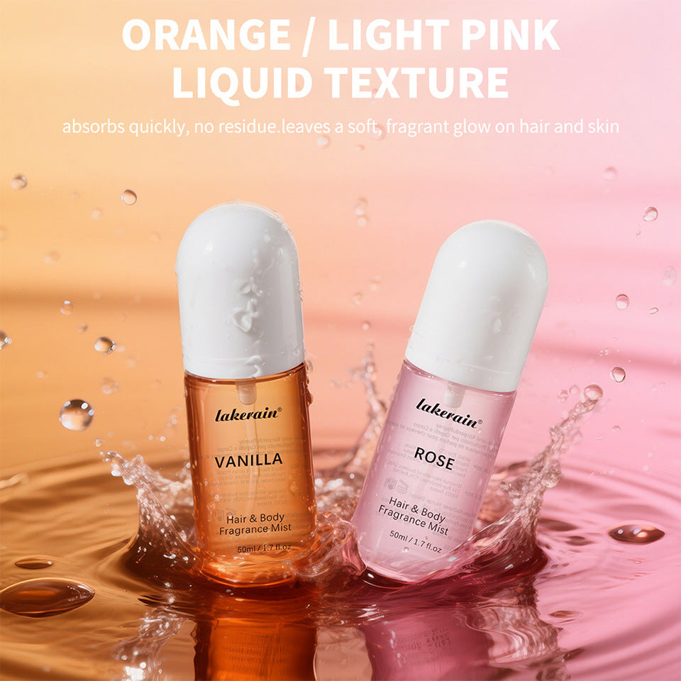 Lakerain Vanilla Hair & Body Mist 50ml Fragrance Spray